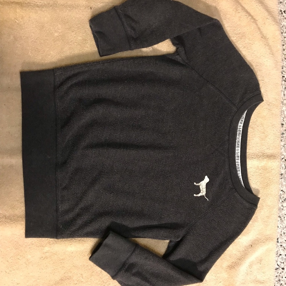 PINK Grey Sweater